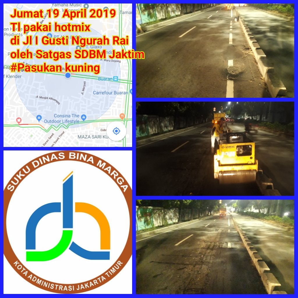 binamargajaktim's tweet photo. Perbaikan jalan di Jl. Raya Bekasi Timur oleh Tim Malam Satgas Sudin Bina Marga Jakarta Timur. #jakartatimur #infoll #timmalam @BinaMargaDKI @DKIJakarta @DinasPemel @HariNugie @TMCPoldaMetro @BeritaJakarta @RadioElshinta @SonoraFM92 @mnctrijayafm @infoll https://t.co/soA0Xzacgu