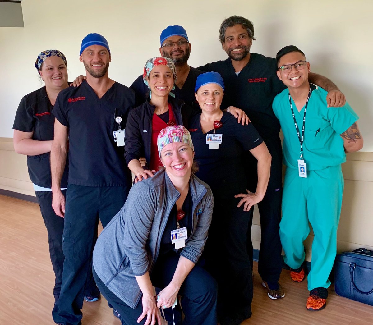 Siddmann's tweet photo. So proud of Advent hosp EP team. 10 years ago when I started took almost a day to get through an AF case and just today 4 persistent# AFibs and done by 6p... thank you Advent health for your progressive approach and support to advance technology for better pt care #EPeeps https://t.co/nzNkyw2oFy