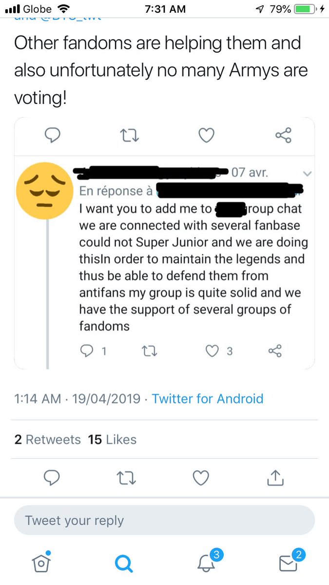 SJprotectsquad's tweet photo. Coz of this one msg, the other fandom are belittling ELFs. Saying we only lead by the help of other fandom. We r thankful to those who helped us voluntarily tho. But pleading/asking help show u don’t trust your own fandom. #VoteForSJ https://t.co/duURjpNJsy