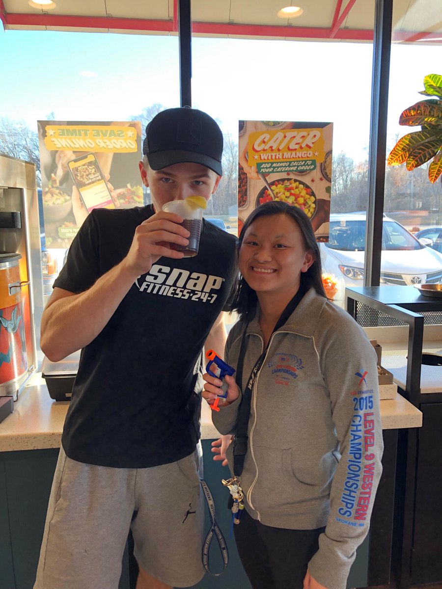 SnacksWhen's tweet photo. Tia caught Dylan while he was chillin’, now we winnin’. When Snacks Attack: 3 Dart Vaders: 2 @Bmjinerfwar https://t.co/jOLLwHA5Ot