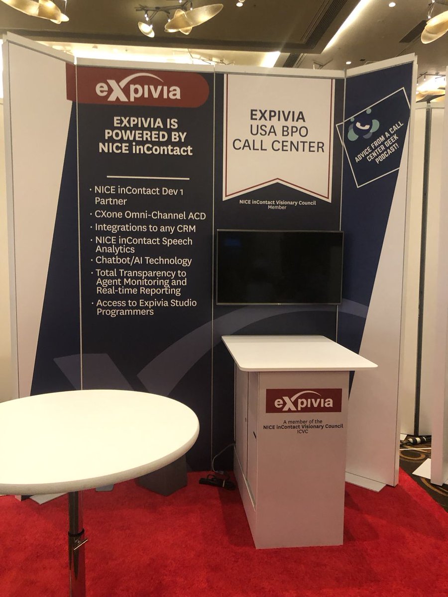 tlaird_expivia's tweet photo. 150 books given out.
100 Expivia Interaction Marketing Group Inc. bottlekeepers given away.
2 talks given.
1 customer testimonial complete.
1 @inContact icvc dinner and meeting
Thats a wrap!
Awesome 2019 Interactions!
#nicei19 #callcenter #callcentergeek https://t.co/2MrowuMolh