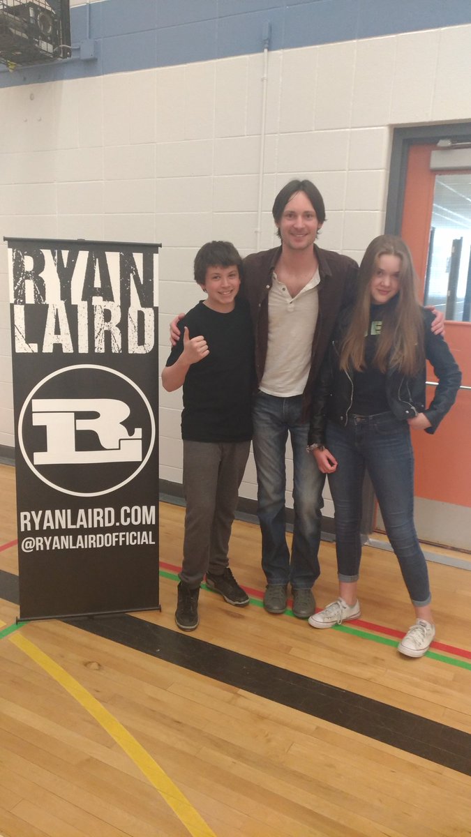 westlawn_school's tweet photo. Great day having @ryanlaird encourage our students to never allow negative influences to hinder happiness.  @_BiggerThanThat @EPSBNews https://t.co/rbkF5ZmC0u