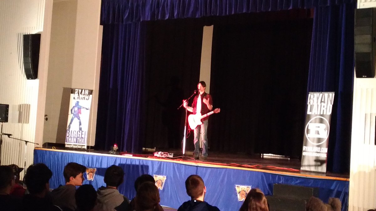 westlawn_school's tweet photo. Great day having @ryanlaird encourage our students to never allow negative influences to hinder happiness.  @_BiggerThanThat @EPSBNews https://t.co/rbkF5ZmC0u