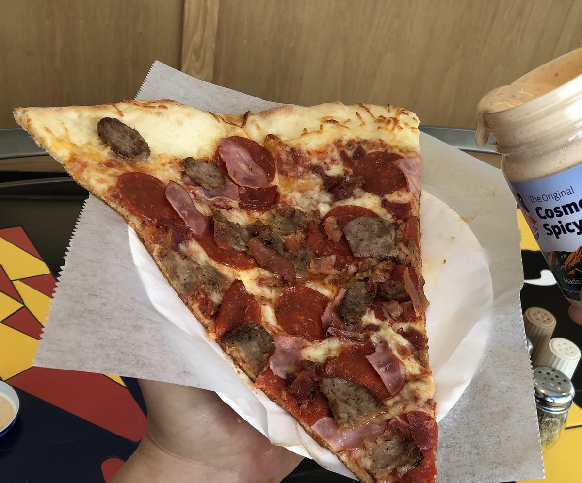 When a small cup of Spicy Ranch just isn’t enough! #pmq #pizzatoday #cosmospizza #denvernightlife #Boulder #FtCollins #pizzatime #spicyranch