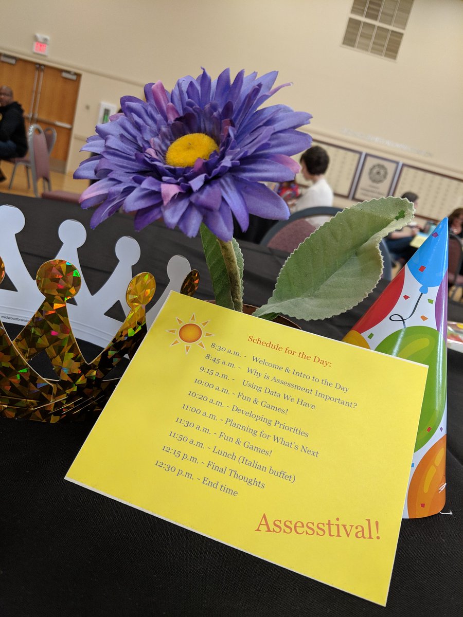 pottscharlie's tweet photo. The Student Life division rocked the "Assesstival" today! A party to learn about assessment &amp; evaluation. Most fun we've had in awhile! #whygustavus #sachat #SAassess #assessment https://t.co/SgWwnnfdV7
