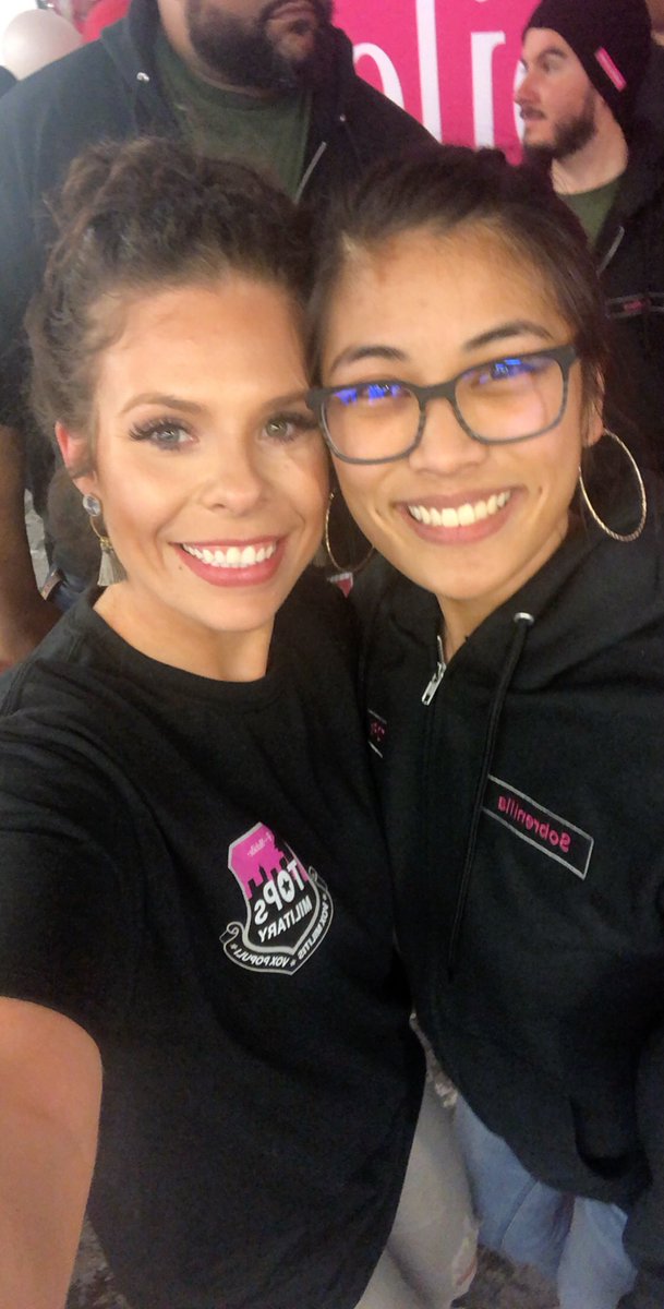 courtney_clarkk's tweet photo. We will miss you @MellyMelSDS! Thank you for your service and sacrifice! Come home safely!#TOPsMilitary #TMobile #TOPs @TOPsFrontline https://t.co/1k7SxL9E55