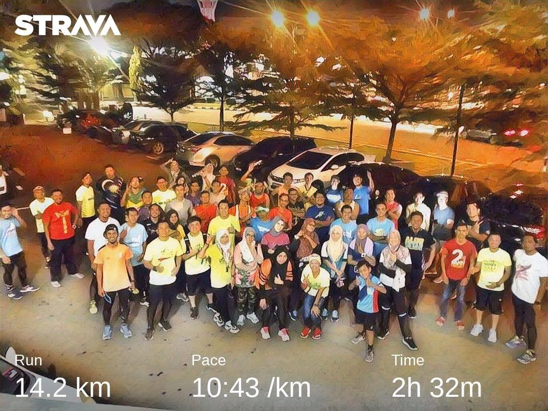 axm1rsy4m1m's tweet photo. Yeayyy dapat 14km. Kenapa perlu laju sedangkan boleh lari slow ππ€ͺ
LSD Road to Perlis Marathon 2019
Distance: 10km-38km
#alorsetar
#thepacemakersrunners
#pederaihrunners
#pendangrunners
#conquerrunningcrew
#jitrarunners https://t.co/lKD6MFz87f