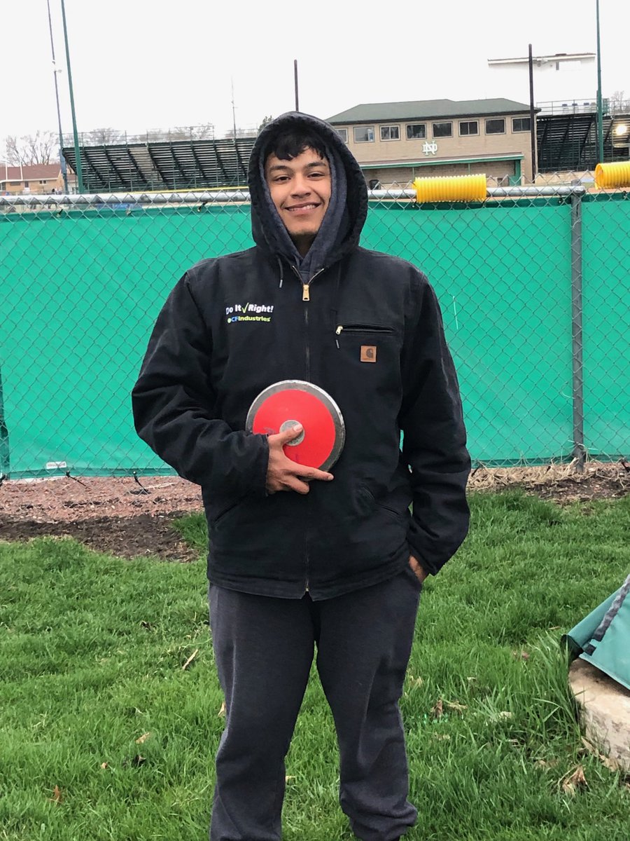 chadfroeschle's tweet image. Congratulations to Antonio Sandoval for a new PR in disc 112’4” and for taking 5th place at tonight’s meet. ⁦@ElkGroveTrack⁩ ⁦@GrenAthletics⁩  #ThrowNation