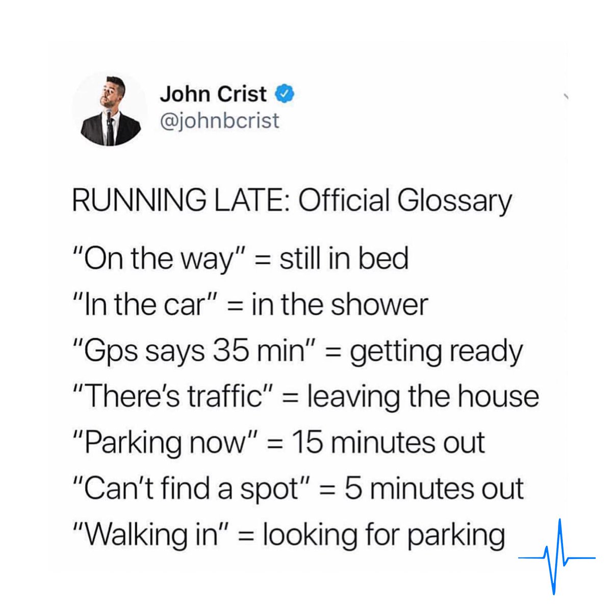 ThePulseChannel's tweet photo. John Crist gets it. https://t.co/AxI3o1dEQG