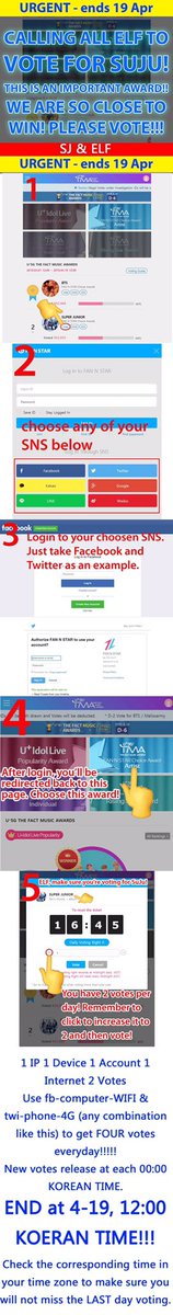 jesnayc's tweet photo. #VoteForSJ 
#SUPERJUNIOIR 
link：https://t.co/knVSa8VAlT
🙆‍♀️🙆‍♀️🙆‍♀️🙆‍♀️🙆‍♀️🙆‍♀️
Please there is only 4hours left. https://t.co/ptCoOMypha