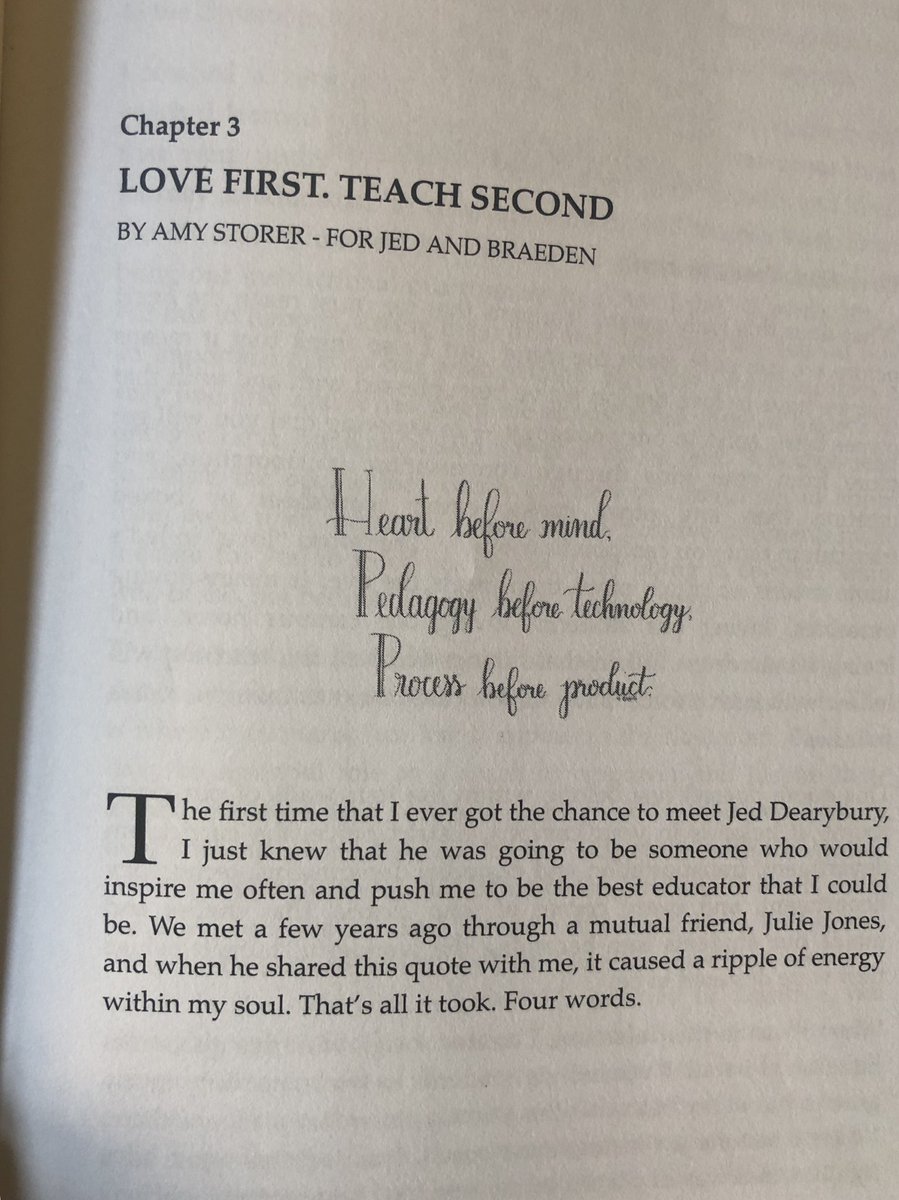 techamys's tweet photo. Loved being a part of @Rdene915 book “In Other Words”! I wrote this ch to honor my friend, @mrdearybury and a former student! Highly recommend this book!!! It’s full of wonderful words by wonderful human beings!! TY for the beautiful sketch, @msyoung114! #Quotes4EDU #InOtherWords https://t.co/dUOKErDWj6