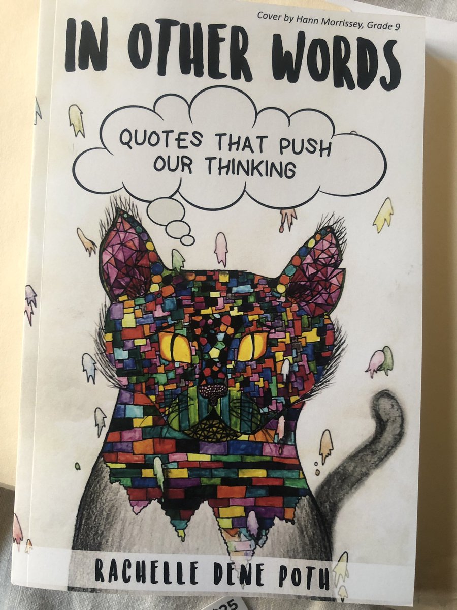 techamys's tweet photo. Loved being a part of @Rdene915 book “In Other Words”! I wrote this ch to honor my friend, @mrdearybury and a former student! Highly recommend this book!!! It’s full of wonderful words by wonderful human beings!! TY for the beautiful sketch, @msyoung114! #Quotes4EDU #InOtherWords https://t.co/dUOKErDWj6