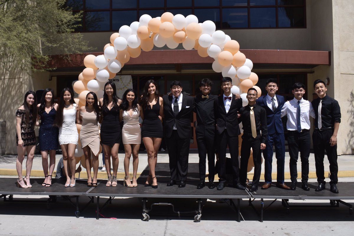 theaztecnews's tweet photo. Today’s prom fashion show recognized Vanessa Aguirre and Paul Im, Sydney Thu and Tommy Lam, Anabelle Hernandez and Kalman Wong, Chloe Lee and Coby Chong, and Noelle Frasher and Ian Ordonez as prom court finalists. The king and queen will be revealed at prom on Saturday night. https://t.co/K3UANsavZ9