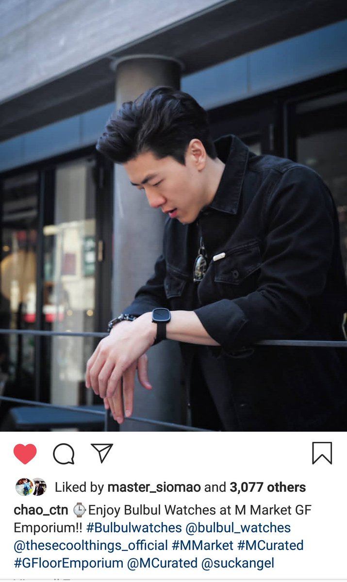 qillimanjaro's tweet photo. P'Chao posted a mouth Watering dish last night, Now I am hungry 😒 hahaha he must enjoy his trip to japan, and also he also posted his promotion for bulbulwatches

cr Pics to chao_ctn @ IG on 09.04.19 &amp; 09.04.18 https://t.co/VvYH9pBnXf