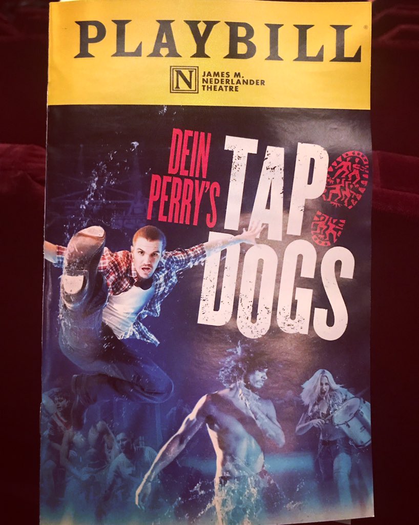 westrivergirl's tweet photo. Just dance, drums and music. Canโt get any simpler or better than that. #tapdogs #deinperry #broadwayinchicago #deinperrystapdogs https://t.co/N8U4Y0dOto