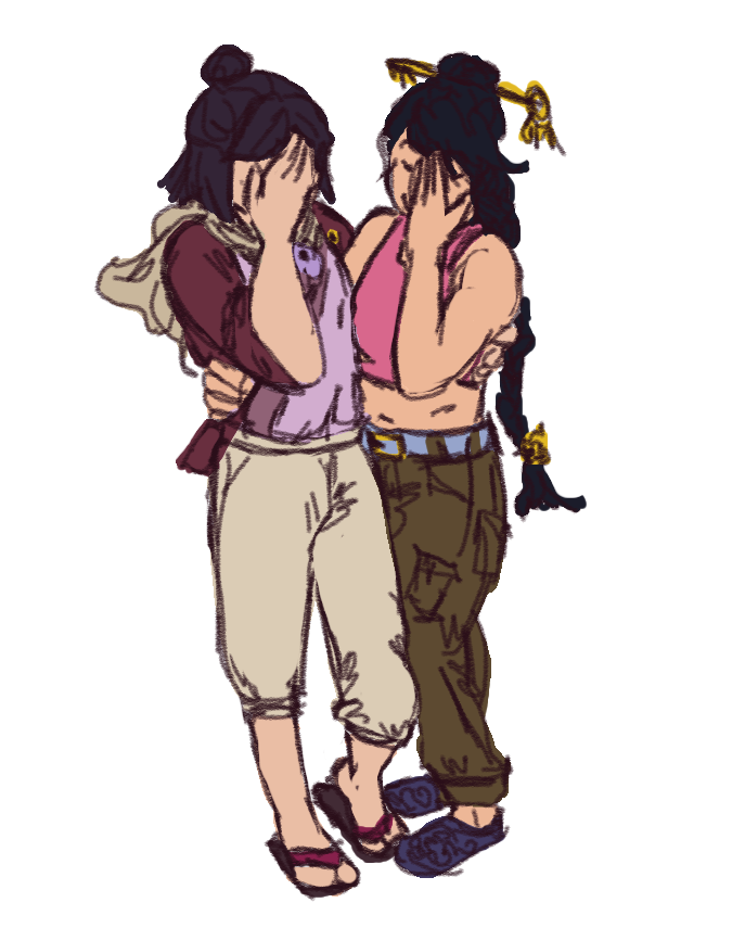 *who can it be now sax line* trying out more outfit ideas for attorney maya #farafey