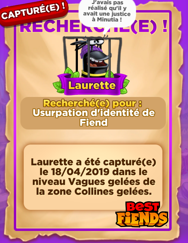 Maple67Gaming1's tweet photo. Je viens de capturer un bandit limace dans @BestFiends ! Télécharge le jeu gratuitement: https://t.co/YydsO3kKjO #BestFiends https://t.co/oBMot4a0X5