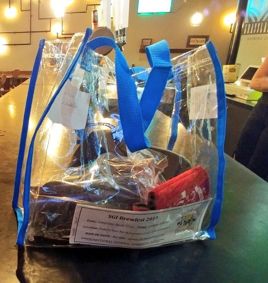 TLHBeerSociety's tweet photo. Congrats once again to our #TLHBeerSociety #NCAATournamentPool winner @scheffou, who beat 45 ppl to win FOUR @sgibrewfest 🎟 &amp; a buncha SGI swag. 💪

We were like, "Steve, where you wanna pick up your stuff?" And he was like, "@GrassLandsBrew. Love those guys."

#SameSteve #Same https://t.co/xl20A6JXjg