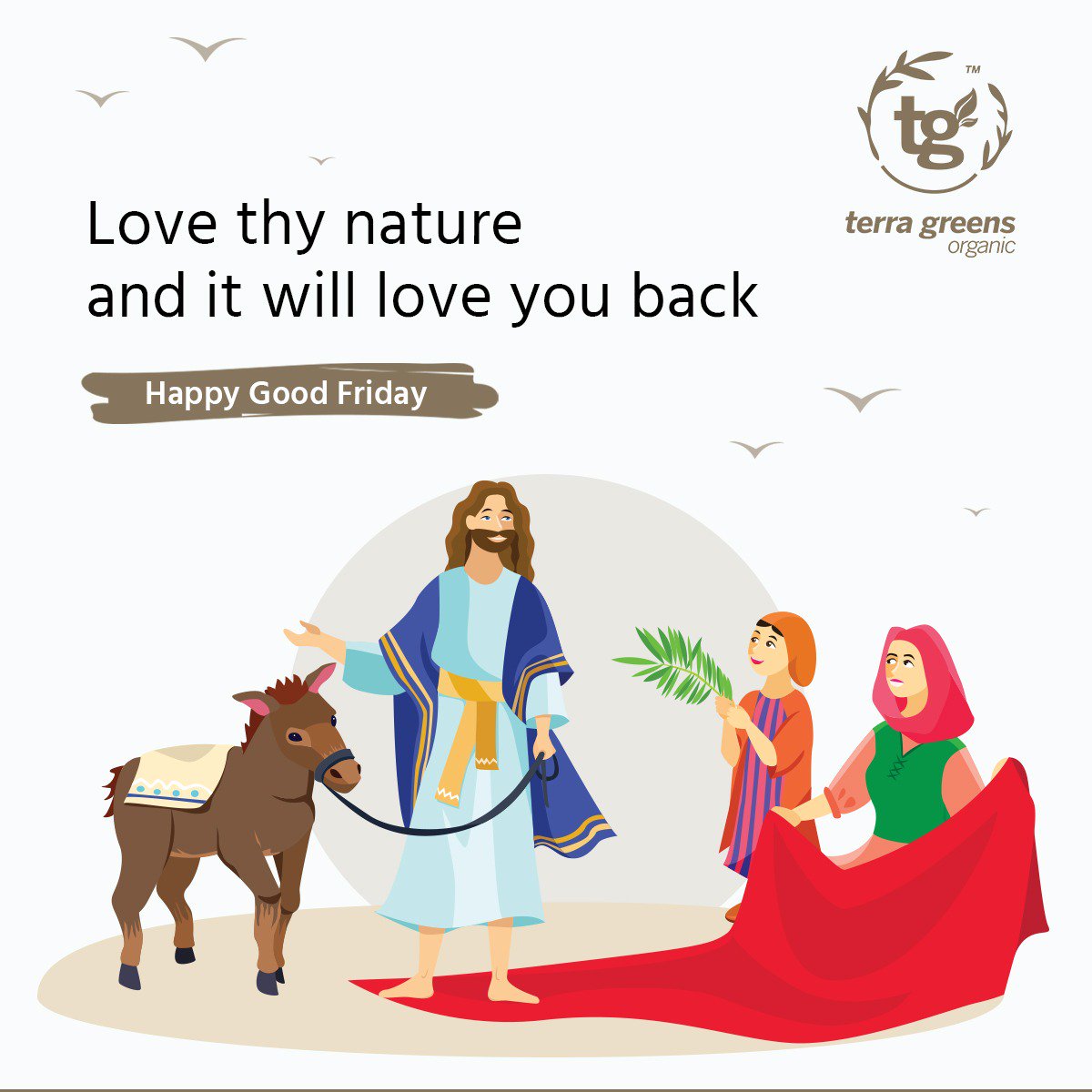 terragreensorg's tweet photo. Like Christ, the mother Nature bears it all in silence because she holds us, dear. Protect her, cherish her.
Have a Blessed Good Friday!

#Organic #GoodFriday #TerraGreens #Hyderabad https://t.co/tGfnFvViiK