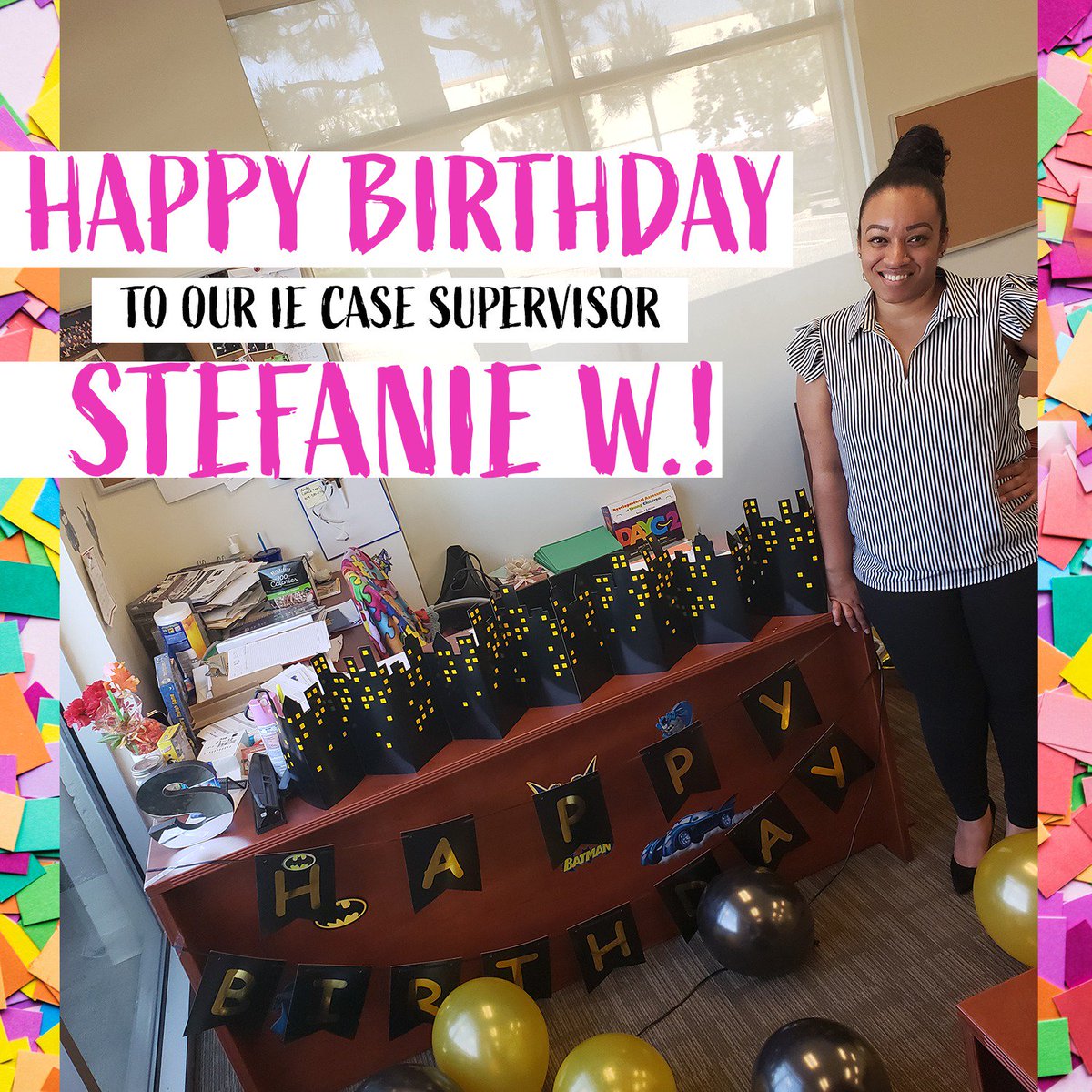 Cs4Hope's tweet image. We wish our Inland Empire Case Supervisor a verrrrry Happy Birthday!! Have an awesome day!!