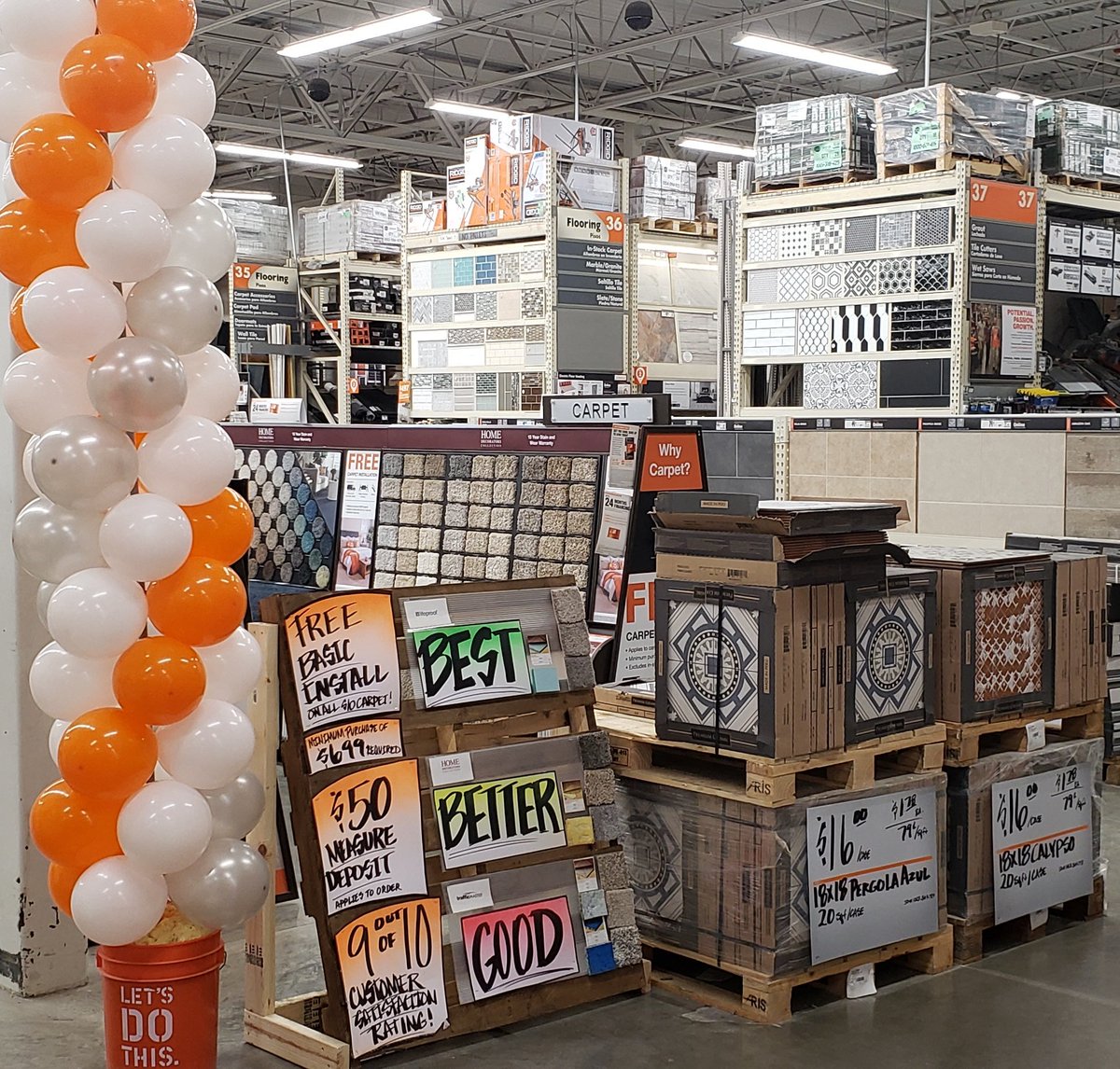 Driving Carpet measures!!!