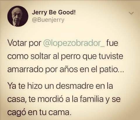 PISTOHOME's tweet photo. @lopezobrador_ Vamos genial con la #TransformacionDe4ta https://t.co/B0yxbd9aaX