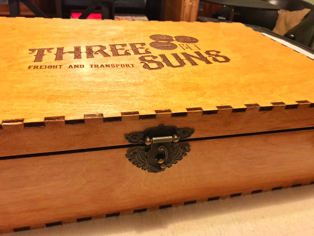 neimoyer's tweet image. Closer and closer, @tbt_gaming!! Getting shiny! #FireflyTheGame #BigDamnCrate #TabletopGaming