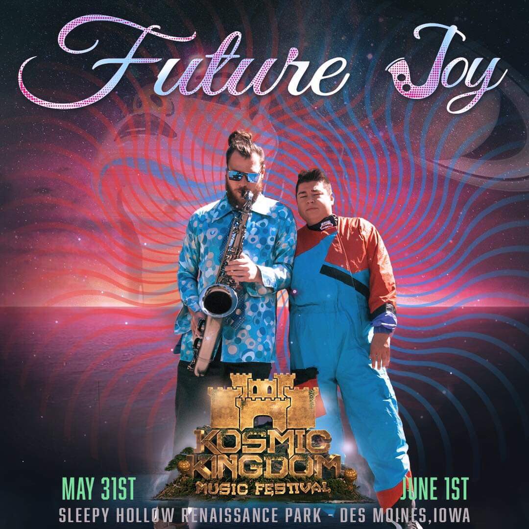 Felt cute, might rock a festival in Des Moines later 🚀🎷🥁🔊 #FutureJoy #KosmicKingdom #DesMoinesMusic #edm
@kosmickingdom •
📸 @hallemadeleine 
Edit- @IdeaZignMedia