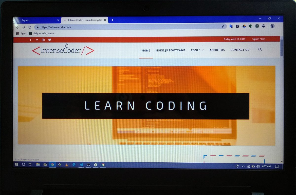KshetrabasiDas's tweet image. Finally, i found the best tutorial ever in #NodeJS
hey don't take me wrong' because I am telling you the learner point of view and I found the actual concept here what actually I need. Thanks, @AskSnehasish for this tutorial. #intensecoder #NodeJstutorial .
