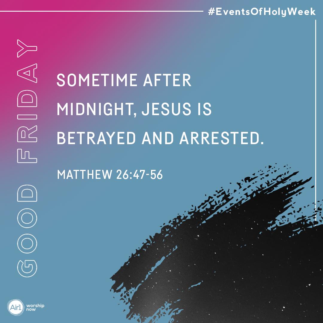 air1radio's tweet photo. #EventsOfHolyWeek https://t.co/Uzqcp51bku