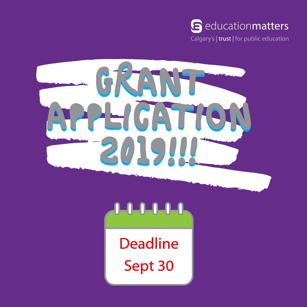 EdMattersYYC's tweet photo. Hey @yyCBEdu schools, we've got GREAT news! EducationMatters 2019 grant applications are now AVAILABLE! For more info, check out: https://t.co/8u6yYARZ05
.
.
#Grants #Apply #Funding #EducationMatters #EdMatters #WeAreCBE #YYC #Calgary #CalgarySchools #CalgaryStudents #Education https://t.co/DeYdQYUfgu