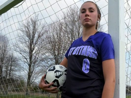 IN FRIDAY'S SENTINEL: This year's Purple Power game carries extra significance for West Ottawa goaltender Macy Kuyers, who's battling through cancer.