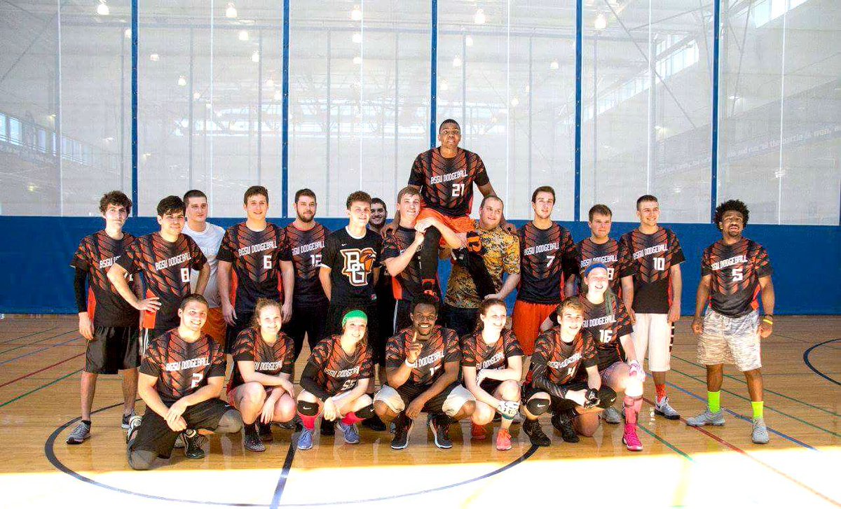 BGSURecWell's tweet photo. Check out @BGDodgeball - they were #3 at Nationals in 2018 (and they're pretty awesome) https://t.co/cIkOuxN9yq https://t.co/8lBxioVN5d