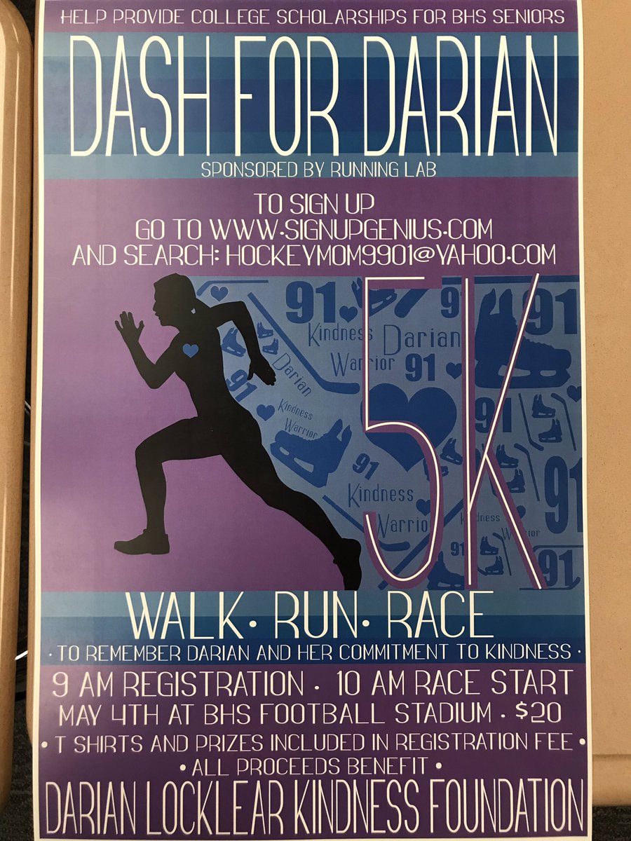 BHScc19's tweet photo. On Saturday, May 4th there will be two amazing events supporting our own two peers who have passed away and their families and foundations. Please come with your family and friends and spread the word! https://t.co/DBsRCzNy4L