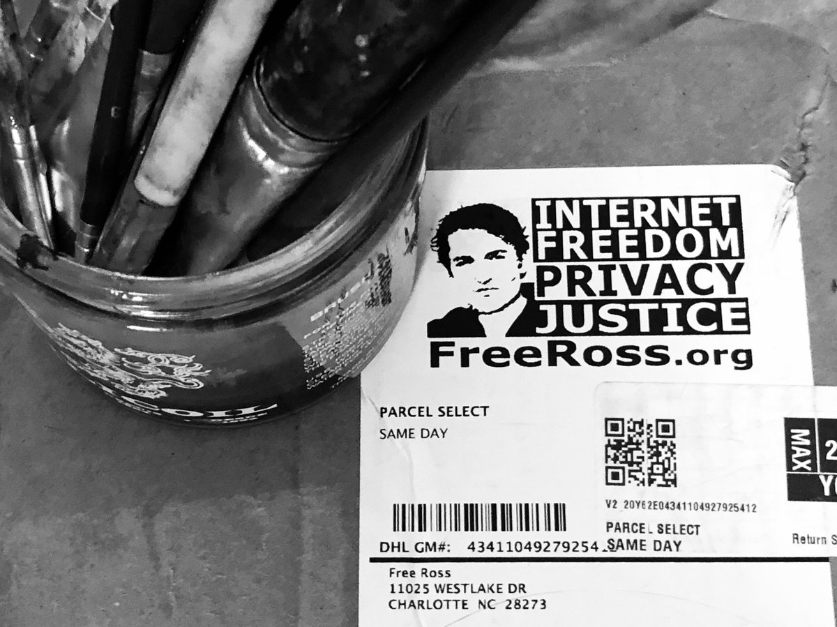 #Freedomof#Speech#expression#1stAmwndment#justice #politicalhostage#mixedmessages ⁦@Free_Ross⁩ #artistsatwork