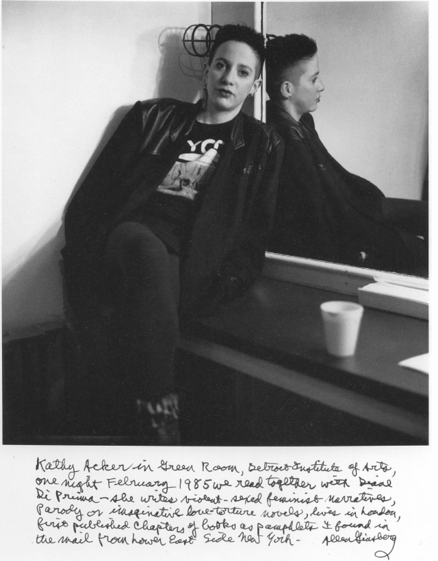 Happy Birthday Kathy Acker - Remembering Kathy Acker on the anniversary of her birth -  