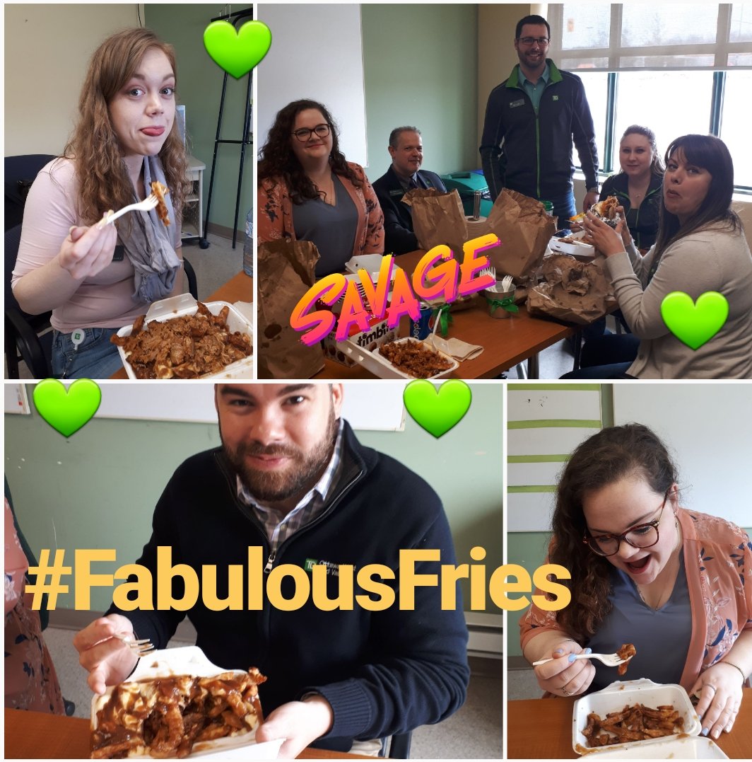 Treated to a delicious lunch from #fabulousfries #almonte #tdcp #myteamrocks #fabulous #delicious
