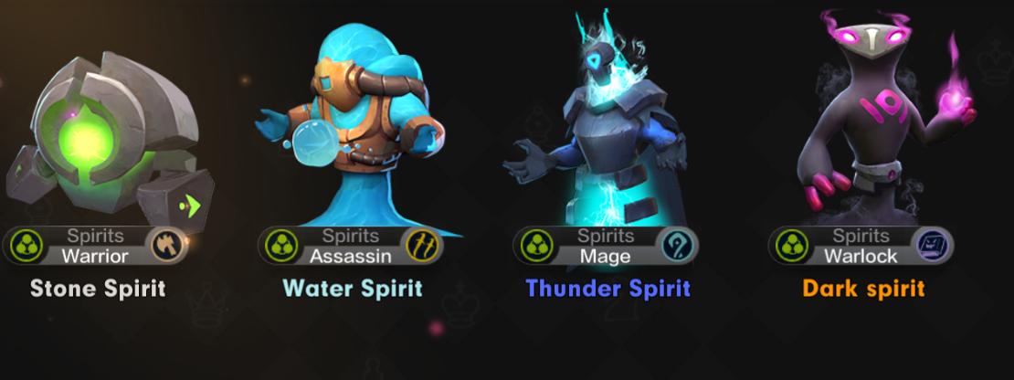 Auto Chess Mobile on X: Auto Chess Mobile Race: SPIRITS