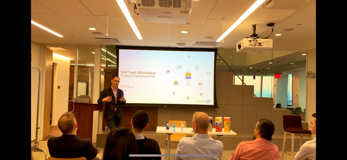 rosenbergann's tweet photo. Proud to host the hands-on product experience deep dive with @Qualtrics as part of this week’s #XM Meetup Series at @_HudsonYardsNYC @SAPNextGen #xodata https://t.co/DD0HOQH5gu