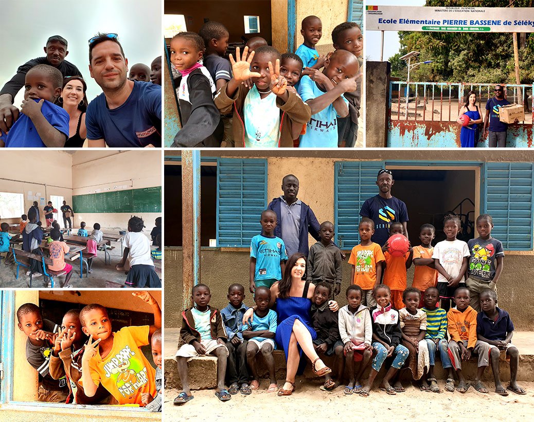 Serinfor's tweet photo. Serinfor ha viajado hasta Senegal para hacer entrega de materiales para escolares de las escuelas de Seleki. Te contamos nuestra experiencia vivida allí.
#serinfor #serinformarketing #solidaridad #seleki
https://t.co/A8hjDbWAkq https://t.co/Y608veZ0SI