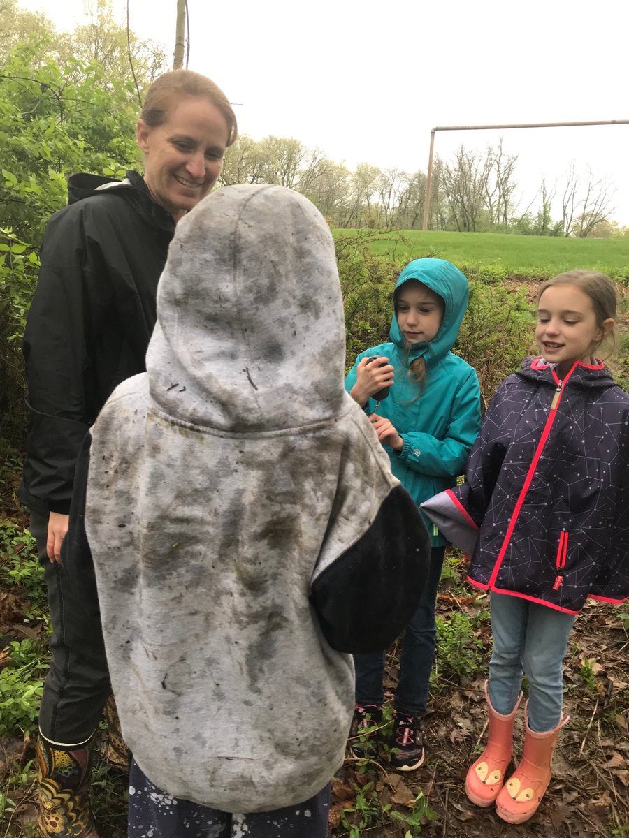 PrinOutdoorEd's tweet photo. Turtle tracking team ⁦@PrincipiaSchool⁩ finding one of our three tagged turtles, Ruby.  She was found in the thickest, thorniest corner of our beautiful campus, but the team tracked her down anyway.  #handsonlearning #outdoorlearning #turtletracking https://t.co/DoVMpZgy6L