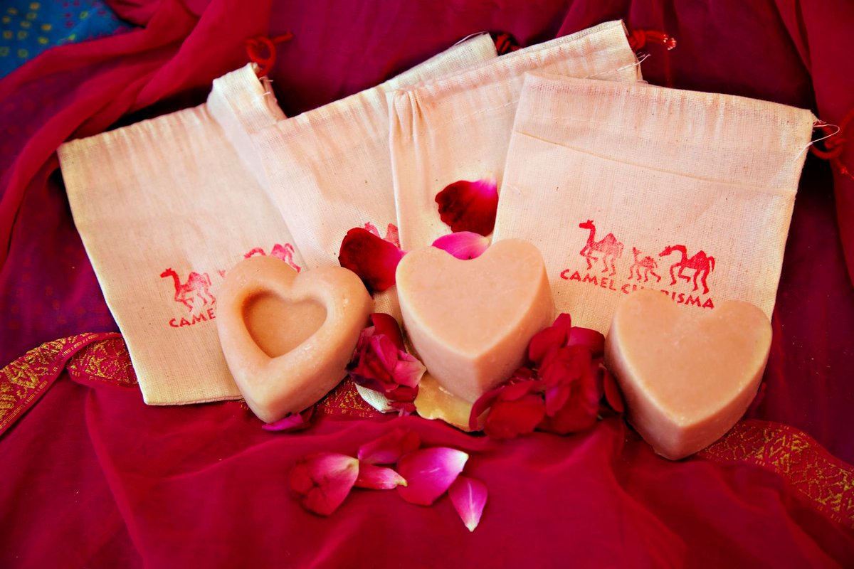 Hello from <a href="/CamelCharisma/">Camel Charisma</a>, a social enterprise to support Rajasthan's heritage camel culture. Right now we are developing a new look for our much loved #camelmilk soaps! <a href="/NouqDubai/">Fred</a> <a href="/IlseKohler/">Ilse Köhler-Rollefson</a> <a href="/MartinLilley1/">Martin Lilley</a>