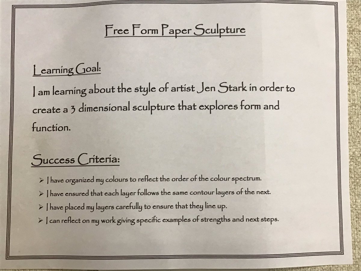 mrskblayney's tweet photo. Paper sculptures @pineriveres #lookslikespring #OwnYourTomorrowPRES https://t.co/fmg8YwZA0H
