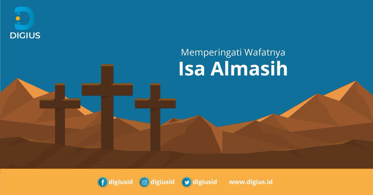 digiusid's tweet photo. Selamat memperingati wafatnya Isa Almasih bagi seluruh umat Kristiani. Semoga kedamaian &amp; kebaikan selalu menyertai kita semua. #isalamasih #jumatagung https://t.co/37Wca1UrUU