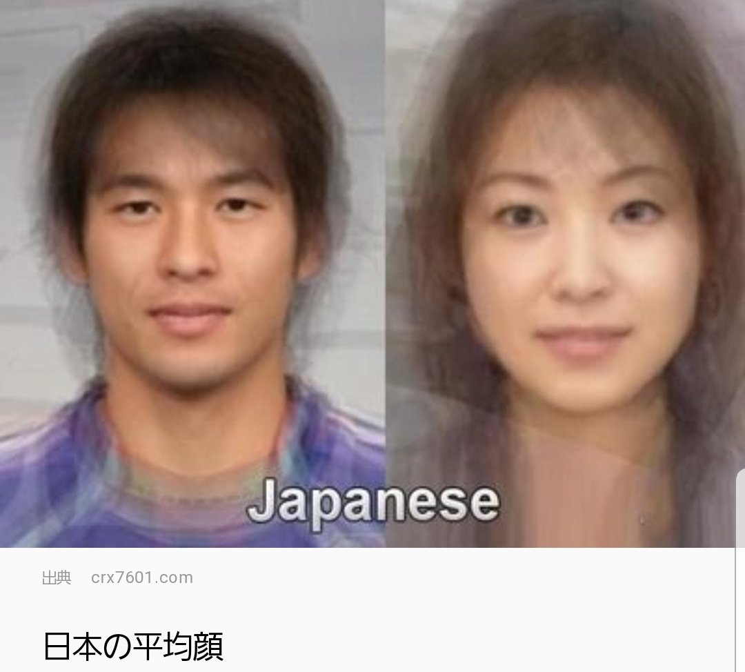 P 春秋 日本人女性の平均顔で検索するとでてくる画像 顔タイプソフトエレガントpdフェミニンpcブルベ夏が日本人 に多いのが何となく分かる 派手すぎず穏やかで優しい雰囲気が典型的日本顔に合う