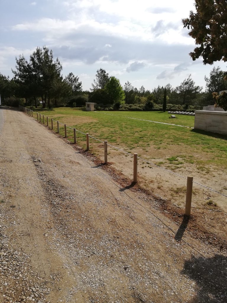 bnbgundogan's tweet photo. Then and now photos from in front of #JohnstonsJollyCemetery. Thank you @canbaycan60 and the works team for completion in one day. 👏👏👏👏👏👍👍👍⏱ https://t.co/yA6oKz95hV