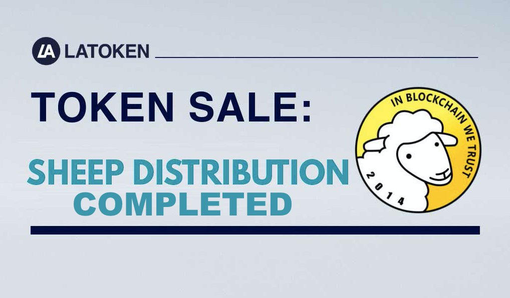 MembersheepB2B's tweet image. SHEEP Token distribution has successfully finished by LATOKEN. 

If you did not receive your tokens, make sure to contact LATOKEN support bit.ly/2IuvhZU