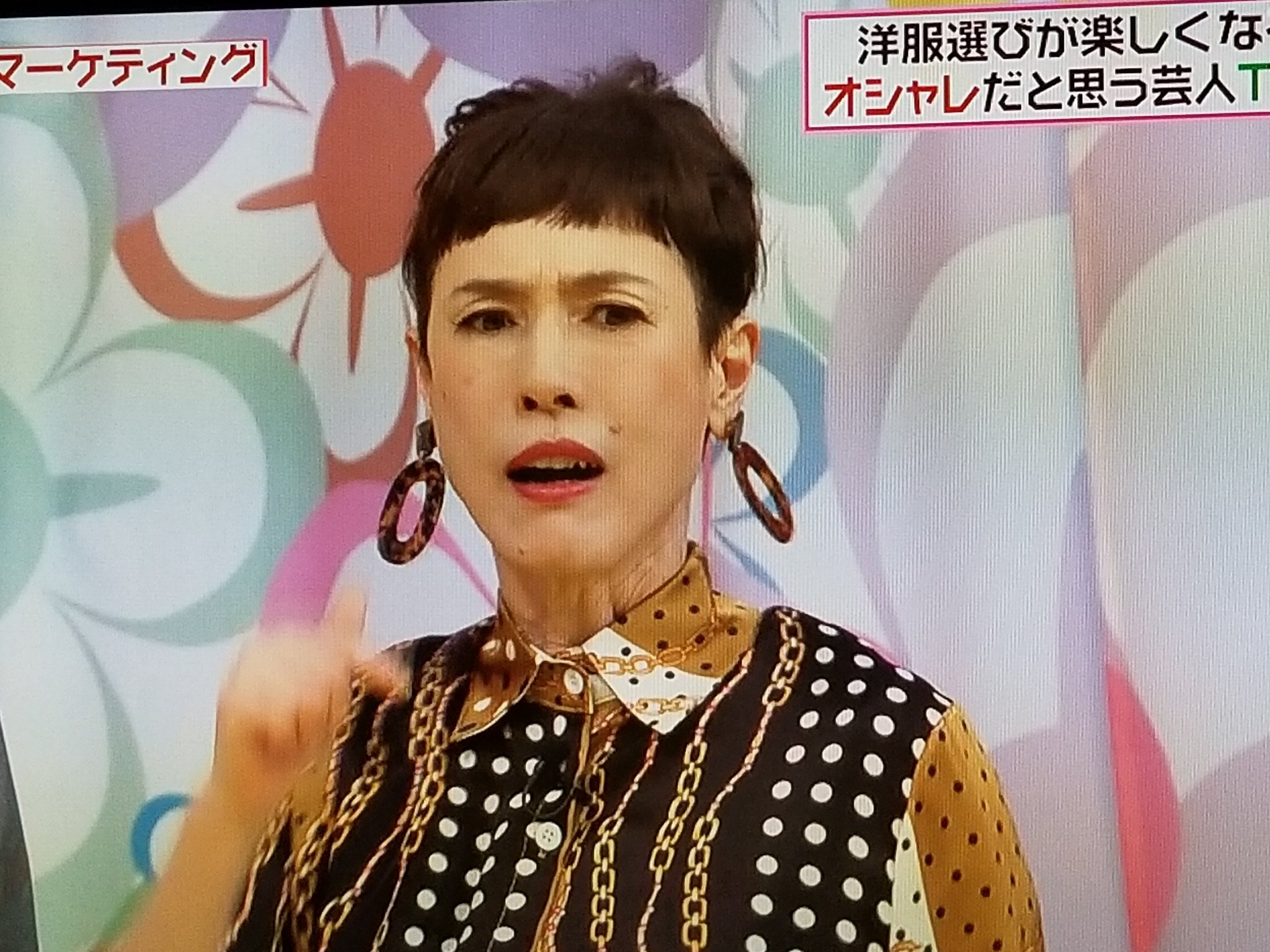 カットマン Twitterissa リンリンと久本雅美さんの髪型が似てるようで似ていない