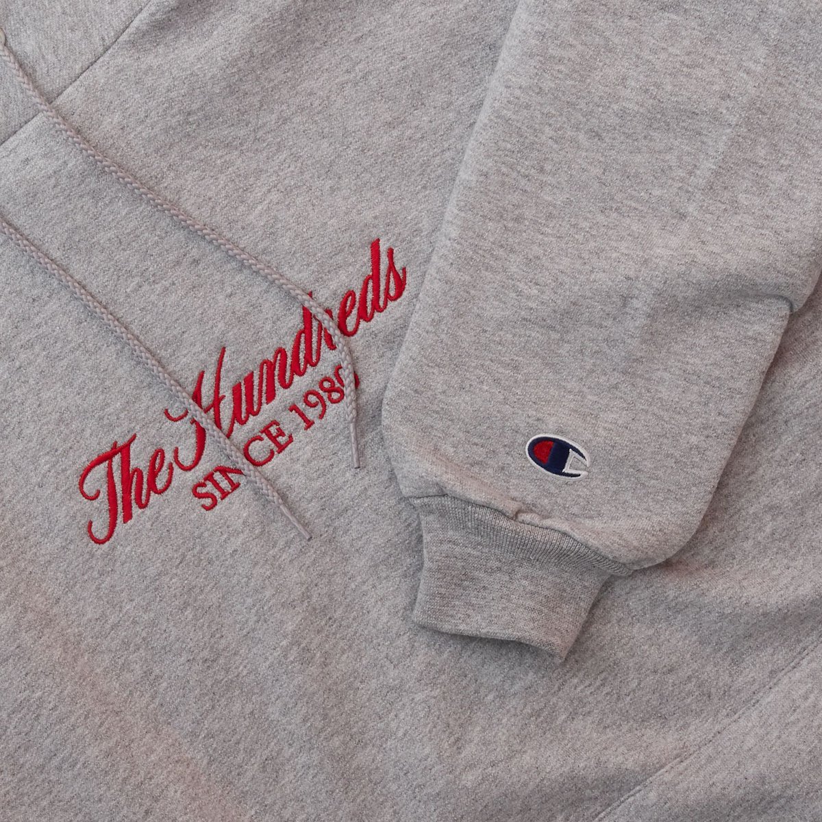 the hundreds rich embroidery hoodie
