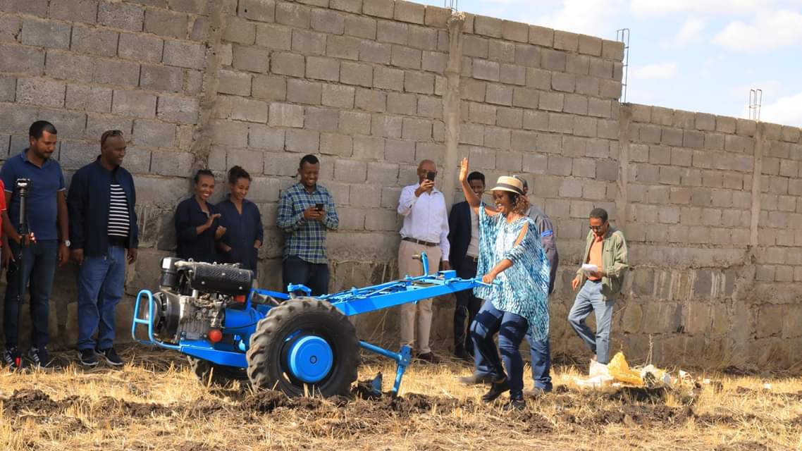 DrGetahun's tweet photo. Fully Designed and Manufactured in #Ethiopia. Walking Tracktor, for Ethiopian Soil, lower priced, above all meant to Transforming Ethiopian Agriculture for the better for ever. Technology is yet to transform all our economic &amp; social Sectors: AGR, Health, Trade, Construction, etc https://t.co/QHYx2vjVfv